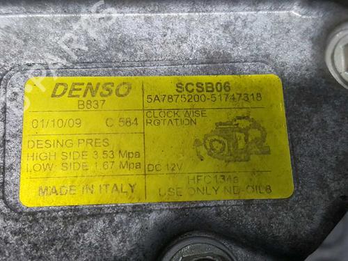 AC compressor FIAT 500 (312_) 1.2 (312AXA1A) | BP2733423M34