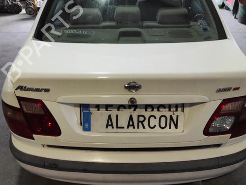 Tailgate NISSAN ALMERA II (N16) 2.2 Di | BP25731209C6