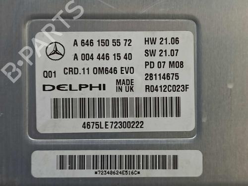 Engine control unit (ECU) MERCEDES-BENZ E-CLASS (W211) E 220 CDI (211.008) | BP9742455M57 