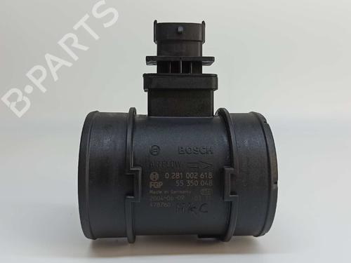 Mass air flow sensor OPEL ASTRA H (A04) 1.7 CDTI (L48) | BP7981587M95