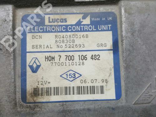 Engine control unit (ECU) RENAULT TRAFIC Van (T_, P_, V_)  | BP2747462M57 