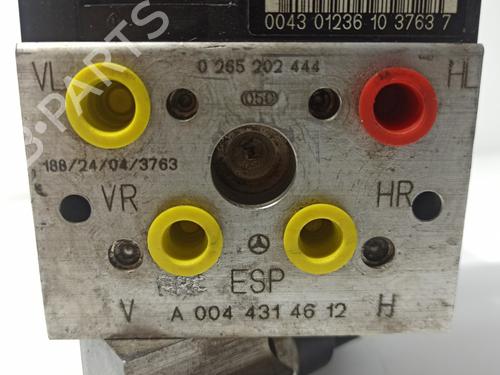 ABS pump MERCEDES-BENZ S-CLASS (W220, V220) S 320 (220.065, 220.165) | BP22593651M43 