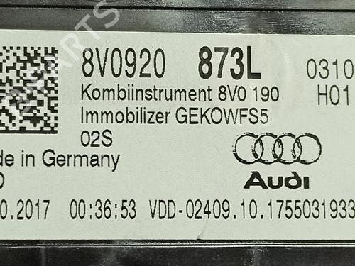 Instrument cluster AUDI A3 (8V1, 8VK) 1.0 TFSI | BP16768543C47 