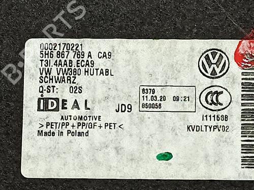 Rear parcel shelf VW GOLF VIII (CD1, DA1) 1.5 TSI | BP18239827C85