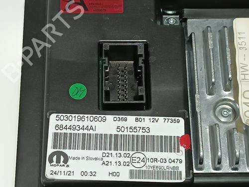 Instrument cluster JEEP COMPASS (MP, M6, MV, M7) | BP26655905C47