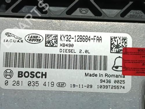 Engine control unit (ECU) LAND ROVER RANGE ROVER VELAR (L560) 2.0 D240 SD4 4x4 | BP29470106M57 
