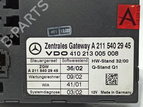 Electronic module MERCEDES-BENZ E-CLASS (W211) E 220 CDI (211.006) | BP17335754M83