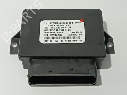 Used Electronic module MERCEDES-BENZ S-CLASS (W222, V222, X222) S 350 BlueTEC / d (222.132, 222.032, 222.123) (258 hp) 15800545
