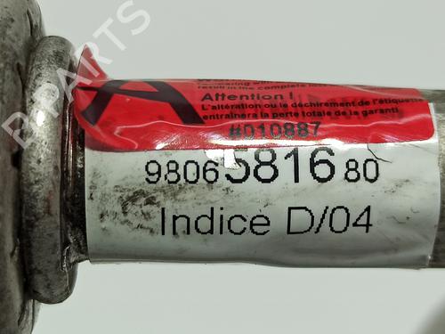 AC pipe CITROËN C4 Picasso II 1.6 BlueHDi 120 | BP16924153M126 