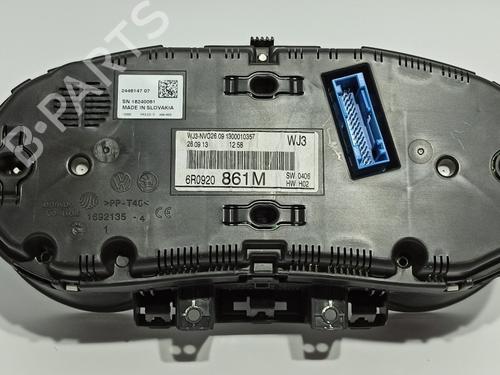 Instrument cluster VW POLO V (6R1, 6C1) 1.6 TDI | BP12117489C47 