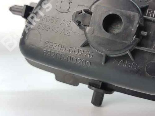 Front right interior door handle TOYOTA YARIS (_P13_)  | BP3330691I14 
