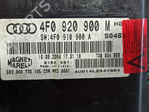 Instrument cluster AUDI A6 C6 (4F2) 2.4 | BP15592877C47 