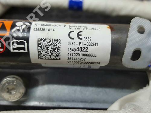 Left curtain airbag OPEL CORSA E (X15) 1.4 LPG (08, 68) | BP2733389C11 