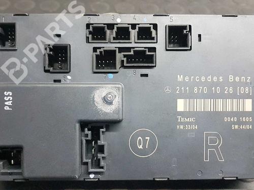 Dør styreenhet MERCEDES-BENZ E-CLASS (W211) E 220 CDI (211.006) | BP2756070M56 