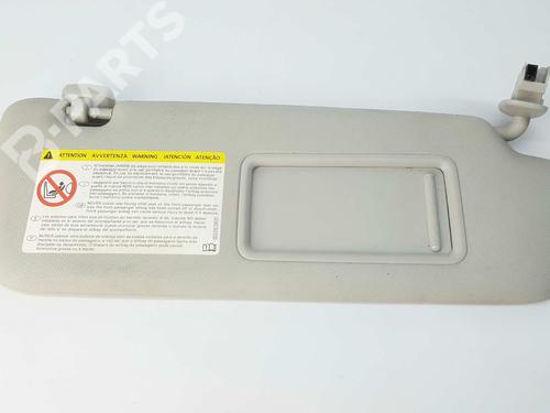 Right sun visor AUDI A3 Sportback (8VA, 8VF) 1.6 TDI (105 hp) 8V0857552 | 8V0857552L 8V0857552LFT9