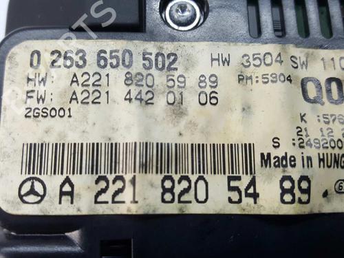 Display monitor MERCEDES-BENZ S-CLASS (W221, V221) S 320 CDI (221.022, 221.122) | BP5040888C48