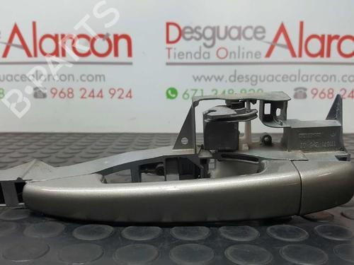 Used Rear left exterior door handle PEUGEOT 3008 I MPV (0U_) 1.6 HDi (109 hp) 2757441