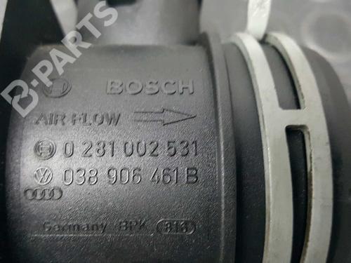 Mass air flow sensor VW POLO (9N_, 9A_) 1.4 TDI | BP2729307M95 