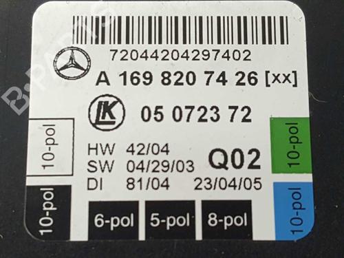 Comfort control module MERCEDES-BENZ B-CLASS Sports Tourer (W245) B 200 CDI (245.208) | BP3014894M56