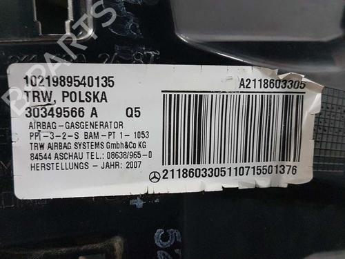 Glove box MERCEDES-BENZ E-CLASS (W211) E 320 CDI (211.022) | BP2756093C95 