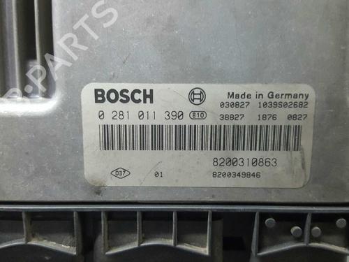 Engine control unit (ECU) RENAULT MEGANE II Saloon (LM0/1_) 1.9 dCi (LM0G, LM1G, LM2C) | BP2748081M57