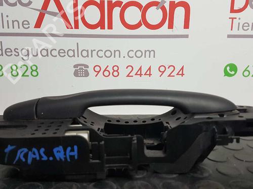 Rear right exterior door handle RENAULT MEGANE III Hatchback (BZ0/1_, B3_) 1.5 dCi | BP2738949C130 