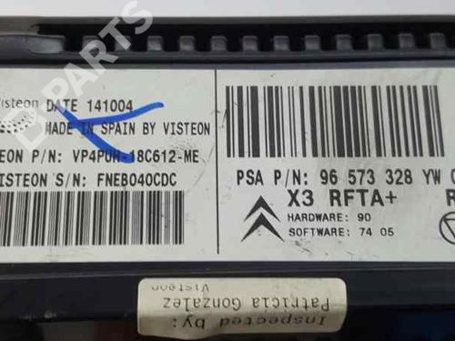 Climate control CITROËN C5 II (RC_) 1.6 HDi (RC8HZB) | BP6956463I5 