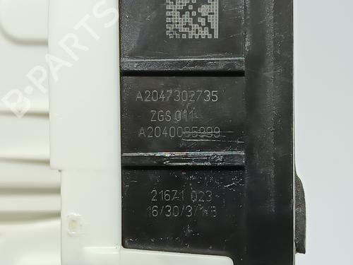 Rear left lock MERCEDES-BENZ A-CLASS (W176) A 200 CDI / d (176.008) | BP17861658C100