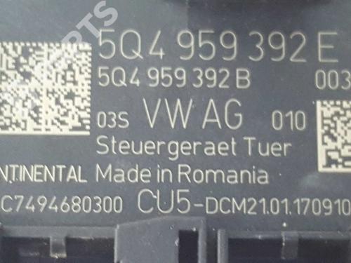 Elektronisk modul SKODA OCTAVIA III (5E3, NL3, NR3) 1.6 TDI | BP5928989M83 