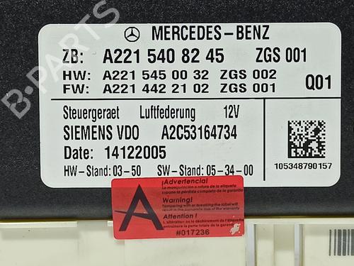 Control unit MERCEDES-BENZ S-CLASS (W221, V221) S 320 CDI (221.022, 221.122) | BP17574430M11