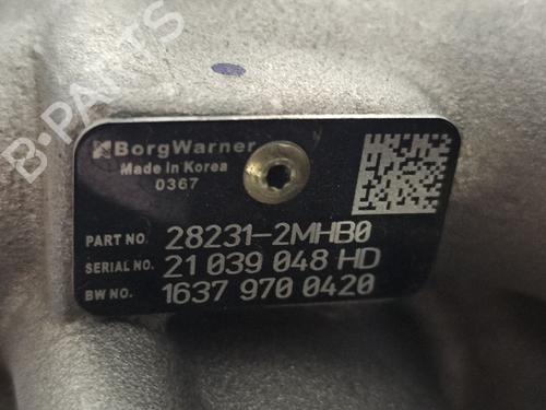 Engine HYUNDAI TUCSON (TL, TLE) 1.6 CRDi hybrid 48V | BP20229662M1 