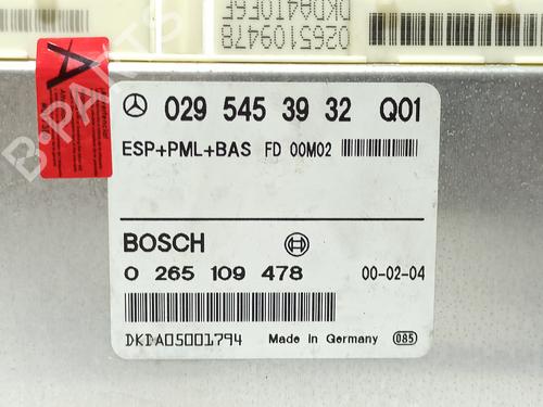 Øvrige Styrinhsenheder MERCEDES-BENZ S-CLASS (W220, V220) S 320 CDI (220.026, 220.126) | BP17906439M11 