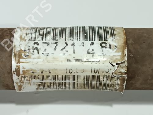 Right front driveshaft PEUGEOT 2008 I (CU_) 1.6 BlueHDi 120 | BP30741029M39