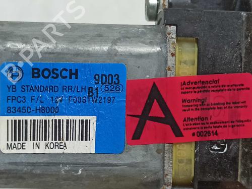 Rear left window mechanism KIA STONIC (YB) 1.0 T-GDi Eco-Dynamics+ | BP8652320C24