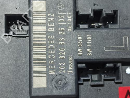 Comfort control module MERCEDES-BENZ C-CLASS (W203) C 220 CDI (203.006, 203.008) | BP18419132M56 