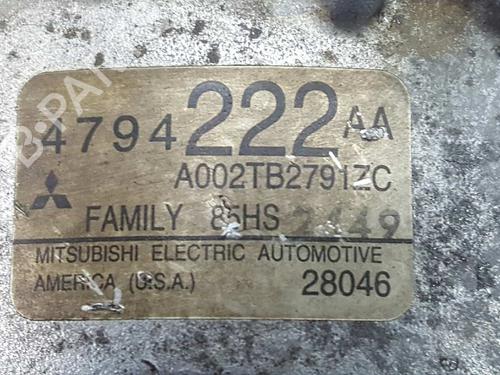 Alternator CHRYSLER NEON (PL) 2.0 16V | BP3428927M7 