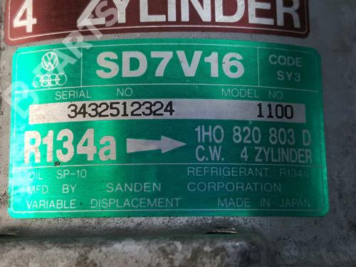 AC compressor SEAT CORDOBA (6K1, 6K2) 1.4 i | BP6936161M34 