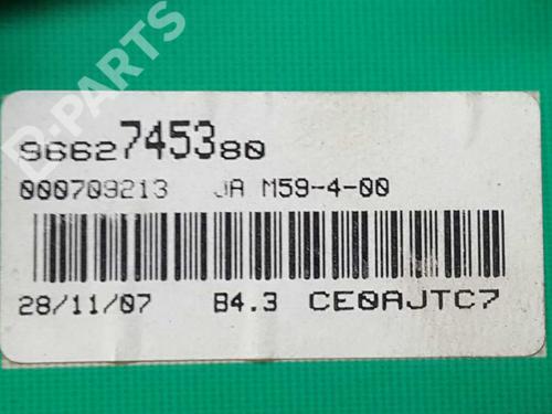 Instrument cluster PEUGEOT PARTNER MPV (5_, G_) 1.6 HDi 90 | BP3146838C47 