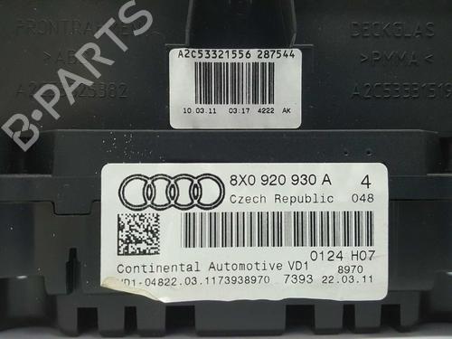 Instrument cluster AUDI A1 (8X1, 8XK) 1.6 TDI | BP7024664C47
