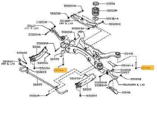 Used Rear axle INFINITI Q30 1.5 D (109 hp) 29217331
