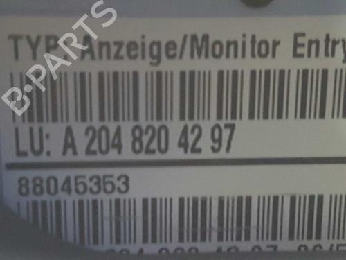 Display monitor MERCEDES-BENZ C-CLASS (W204) C 220 CDI (204.008) | BP4684637C48 