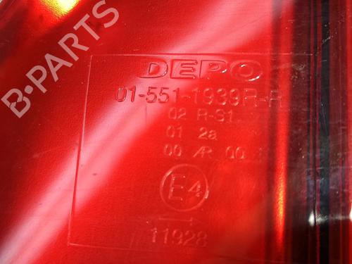 Right taillight RENAULT KANGOO (KC0/1_) 1.5 dCi (KC07) | BP19029035C35 