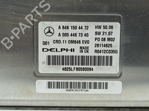 Engine control unit (ECU) MERCEDES-BENZ C-CLASS (W204) C 200 CDI (204.007, 204.006) | BP16356296M57 