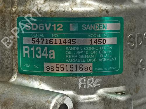 AC compressor CITROËN C3 I (FC_, FN_) 1.4 16V | BP12992965M34 