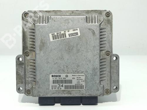 Used Engine control unit (ECU) PEUGEOT 607 (9D, 9U) 2.2 HDi (133 hp) 11011396