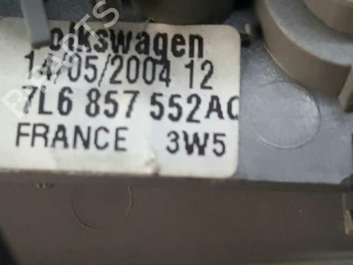 Right sun visor VW TOUAREG (7LA, 7L6, 7L7) 5.0 V10 TDI | BP6116405I2