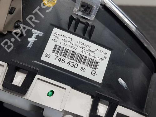 Instrument cluster PEUGEOT 208 I (CA_, CC_) 1.4 HDi | BP2736476C47