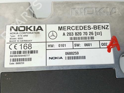Elektronisk modul MERCEDES-BENZ S-CLASS (W220, V220) S 320 CDI (220.026, 220.126) | BP11387975M83