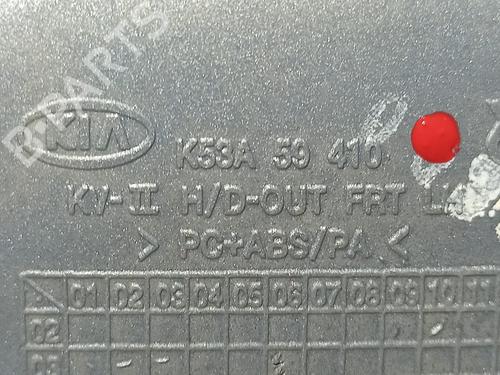 Front left exterior door handle KIA CARNIVAL II (GQ) 2.9 CRDi | BP16997118C128 