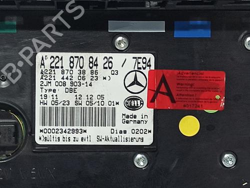 Interior roof light MERCEDES-BENZ S-CLASS (W221, V221) S 320 CDI (221.022, 221.122) | BP10377751I8 